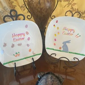 Easter plates, decorative, unique
